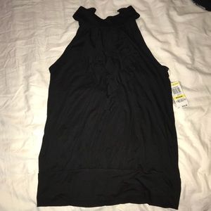 Black halter top NWT